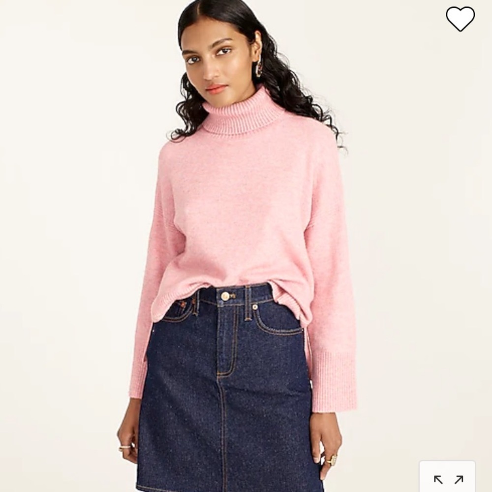 Turtleneck sweater in Supersoft yarn